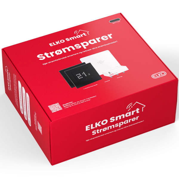 ELKO Smart Strømsparer Pakke, Sort