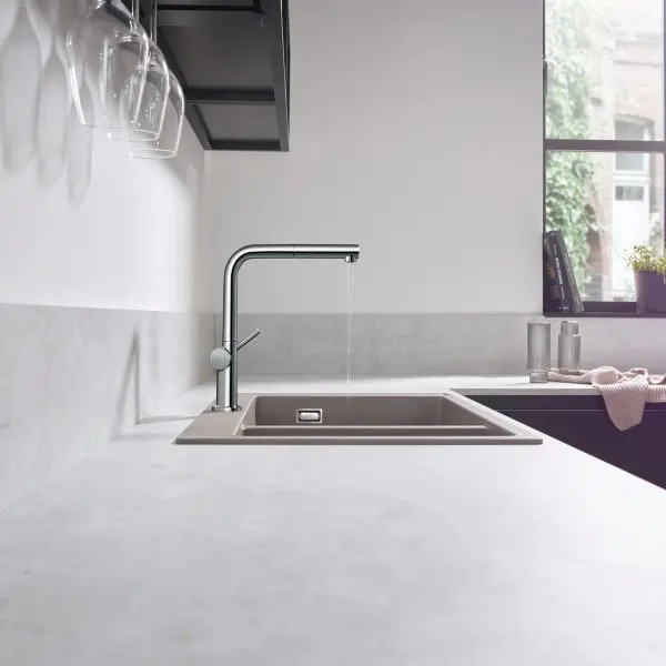Hansgrohe Talis M54 Kjøkkenkran m/uttrekkbar tut - krom - Bilde 3
