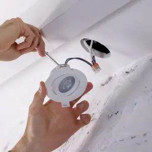 LED downlights ny installasjon 4 stk, inkl. dimmer