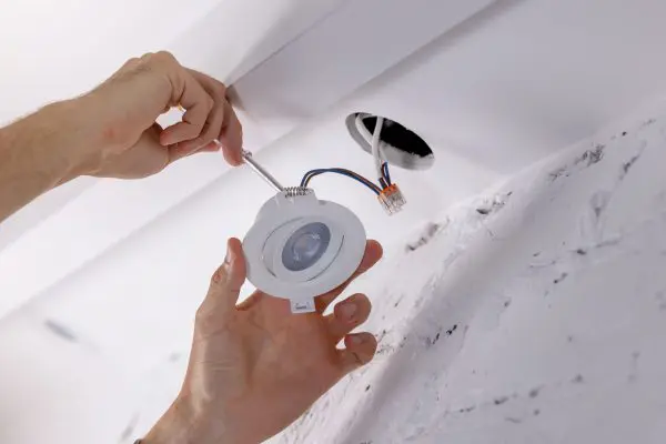 LED downlights ny installasjon 4 stk, inkl. dimmer