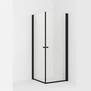 Bilde av VikingBad Liam Dusjhjørne sort 90x90x195