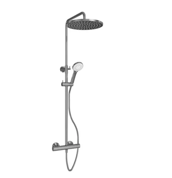 Bilde av Vikingbad Vilde Rainshower krom rund